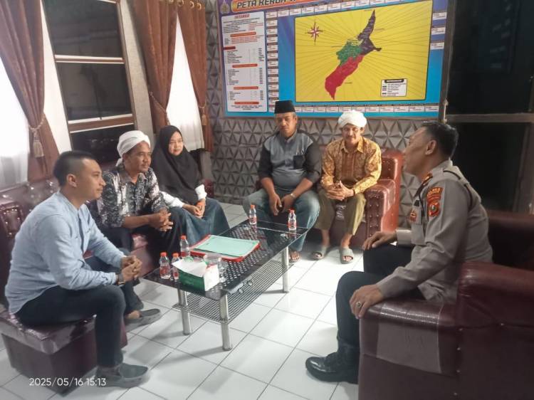 Tokoh Agama Apresiasi Polres Simalungun dalam Memberantas Premanisme, Silaturahmi dengan Kapolsek Tanah Jawa