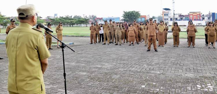 Bupati Ingatkan ASN Agar Disiplin  Bekerja Melayani Masyarakat