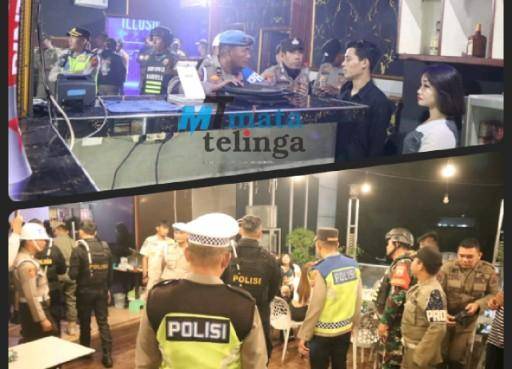 Polres Labuhanbatu Gelar Razia Gabungan di Tempat Hiburan Malam dan Penginapan