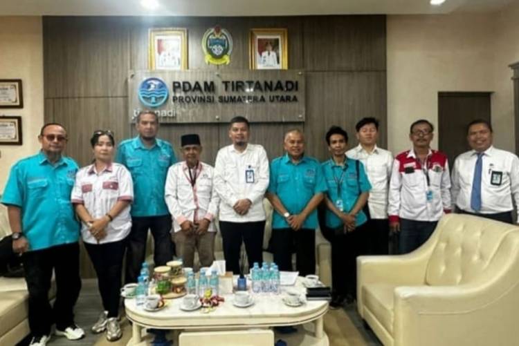 DPW IMO Sumut , Audensi Dengan Perumda Tirtanadi, Guna Mempererat Hubungan Silaturrahmi