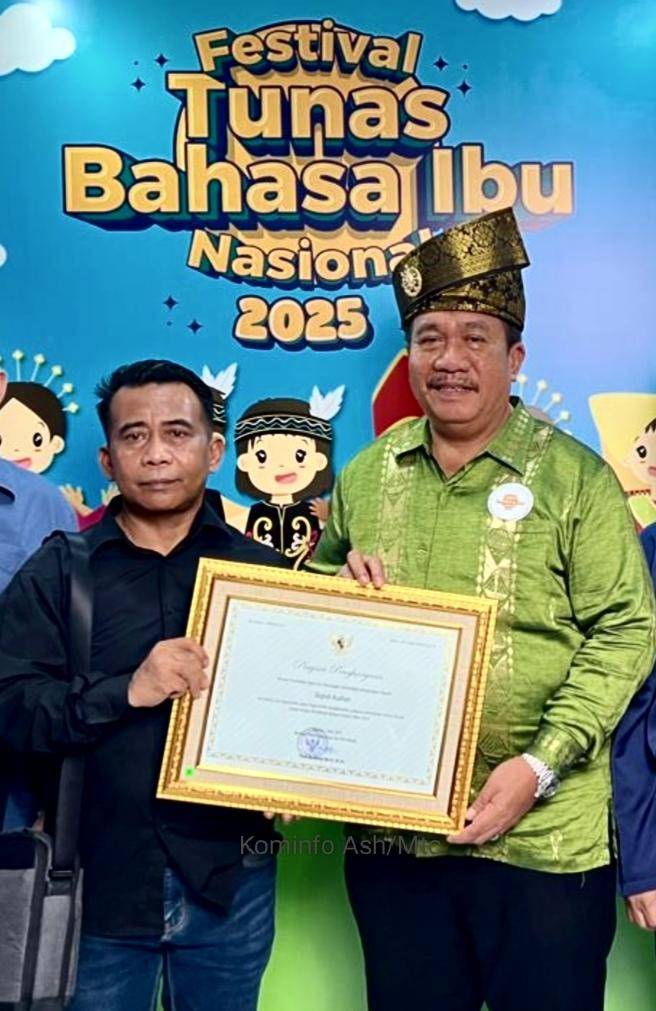 Pemerintah Kabupaten Asahan Mendapat Penghargaan