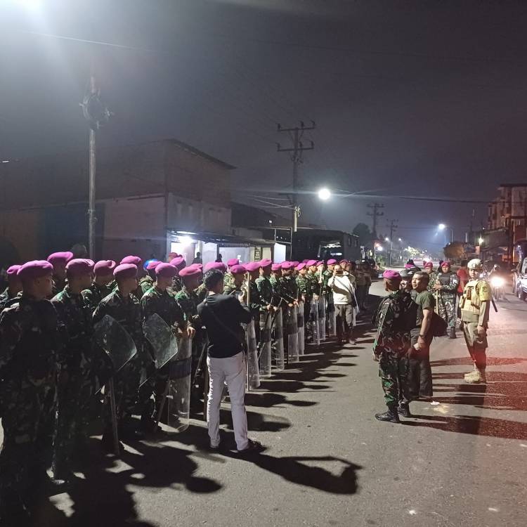 Pemko Medan Bersama Personil TNI dan Polri Lakukan Pengamanan Aksi Tawuran di Belawan