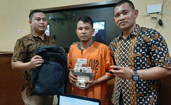 Serang Petugas Pakai Tanduk Kambing, Pembobol Alfamart di Tanjung Morawa Roboh Dipelor Polisi