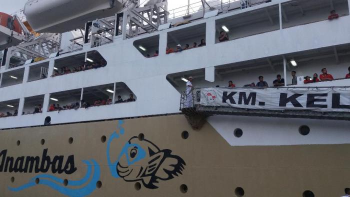Menjelang Idul Fitri 1440 H Kapal Kelud Dipadati Pemudik