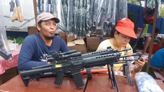 Pembeli Senjata di Pelabuhan Belawan Minim Pembelinya