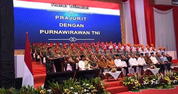 Panglima TNI : Para Purnawirawan TNI Merupakan Suri Tauladan dan Guru Bangsa