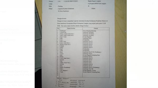 Ini Sebagian Besar Nama Korban Tewas Kebakaran Pabrik Mancis di Langkat