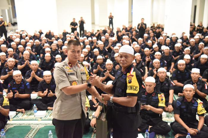 Wakapolda Sumut Motivasi Personil Brimobdasu BKO di Jakarta 