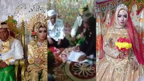 Mempelai Pria dengan wanita Beda Usia 27 Tahun