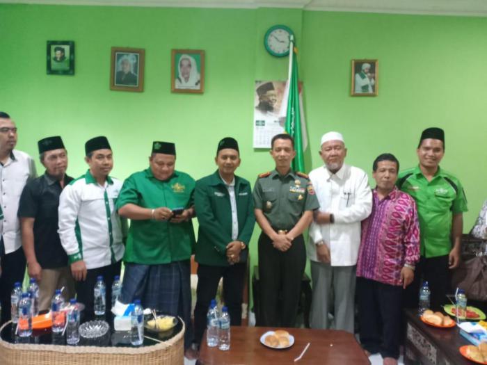 Pererat Silaturahmi, Dandim 0201/BS Kunjungi Nahdlatul Ulama Kota Medan