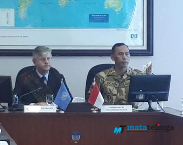 Komandan PMPP TNI Terima Kunjungan Kehormatan Wakil Sekjen PBB urusan Pasukan Perdamaian