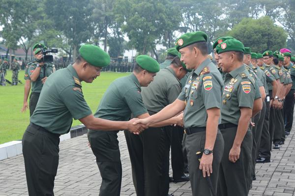 Usai Libur Lebaran,  Pangdam Gelar Halal Bihalal dengan Prajurit dan PNS Kodam I/BB