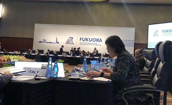 Sri Mulyani Duduk Bersama stakeholder tingkat dunia, Bahas Kondisi Ekonomi Dunia