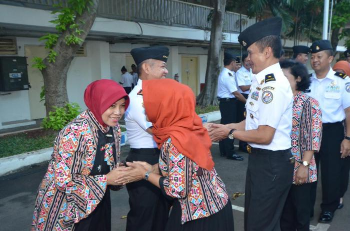 Hari Pertama Kerja, Bakamla Gelar Halal Bi Halal