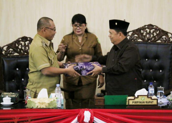 Wakil Wali Kota dan Sekda Hadiri Pemandangan Umum Fraksi DPRD Medan