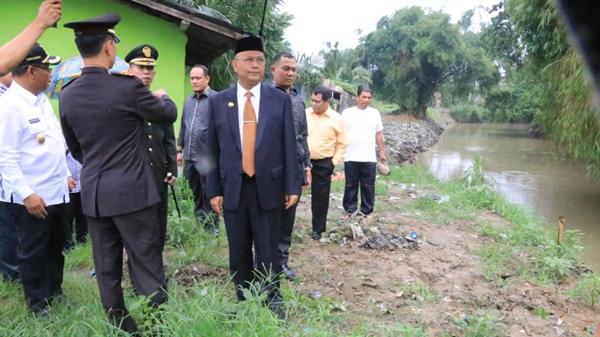 Tinjau Sungai Babura, Eldin Dapat Ucapan Terima Kasih dari Warga 