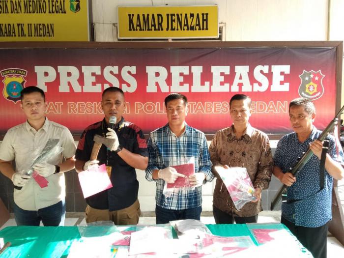 Buronan Polrestabes Medan Kasus Pembunuhan di Tangkap