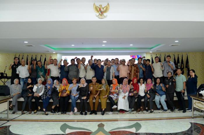 Biro Humas dan Keprotokolan  Setdaprov Sumut Silaturahmi Dengan Wartawan