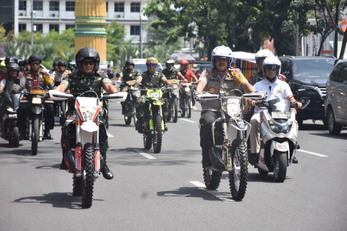 Pangdam I/BB dan Kapoldasu patroli bersama Pasca menjelang Putusan MK