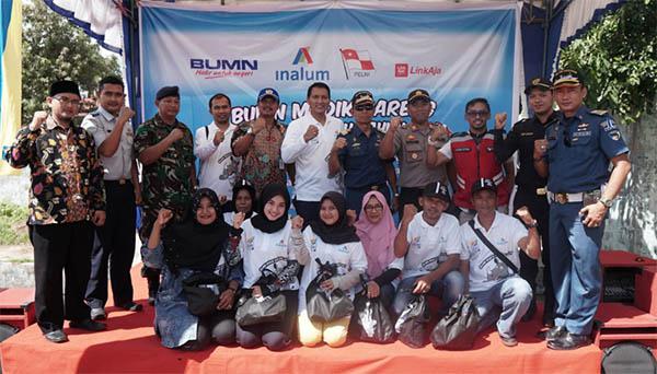 INALUM Berangkatkan 1.000 Peserta Mudik Rute Batam-Belawan