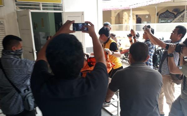 Korban Tewas Kebakaran Pabrik Mancis di Langkat Dibawa Ke RS Bhayangkara Medan
