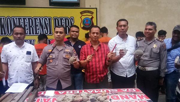 Polsek Sunggal Sikat Kelompok Gengmot Pasukan Berani Mati