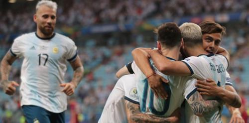 Timnas Argentina tak butuh waktu lama, Mengempur Gawang Venezuela