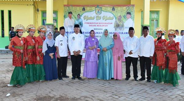 Jajaran Pemkab Sergai Halal bi Halal dengan Warga di Kecamatan Sipispis dan Dolok Merawan