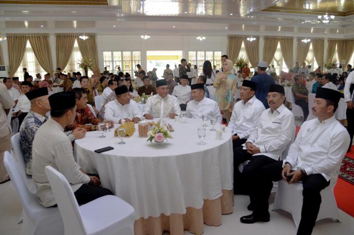 Jajaran Forkopimda dan Konsul Negara Sahabat Ramai Kunjungi Rumah Dinas Gubernur Sumut