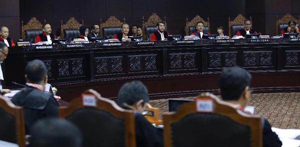 Mahkamah Konstitusi Tolak Gugatan Prabowo Subianto-Sandiaga Salahuddin Uno