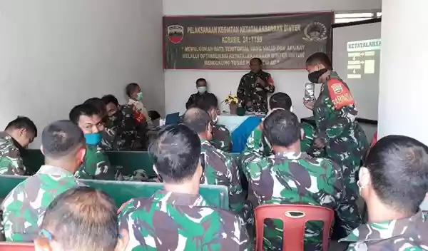 Danramil 24/TTSB Kodim 0204/DS: Babinsa Harus Bisa Berperan Ganda