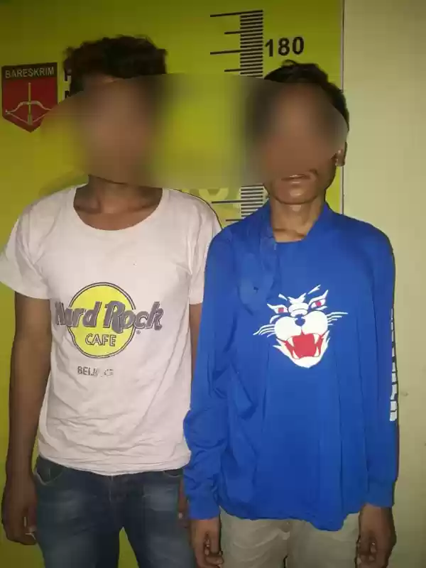 Maling Sepeda Motor di Grereja, Dua Pelaku Merasakan Dinginnya Terali besi