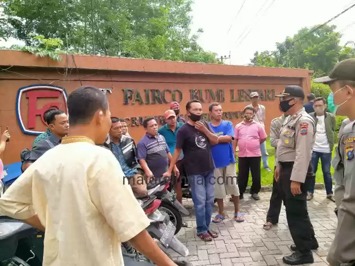 Massa Eks Karyawan Fairco Semakin Berang