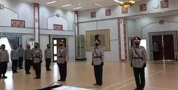 Jabatan Irwasda dan Dir Lantas Polda Sumut Resmi Diserahterimakan