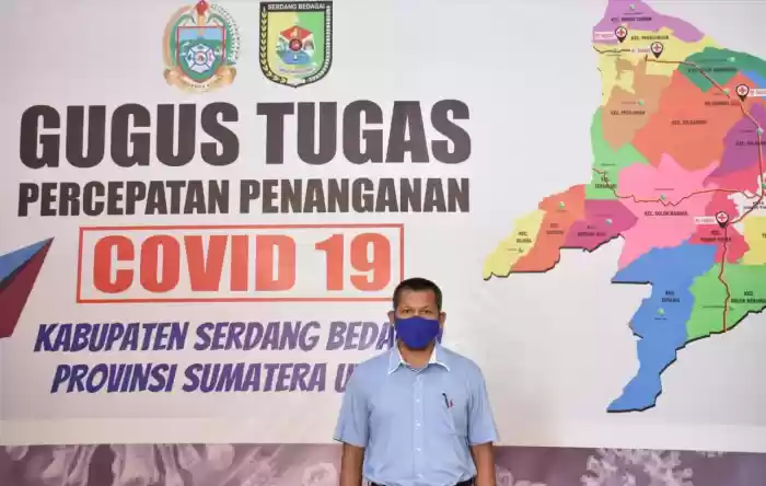 Dua Orang ASN Pemkab Sergai Kembali Dinyatakan Positif Covid-19