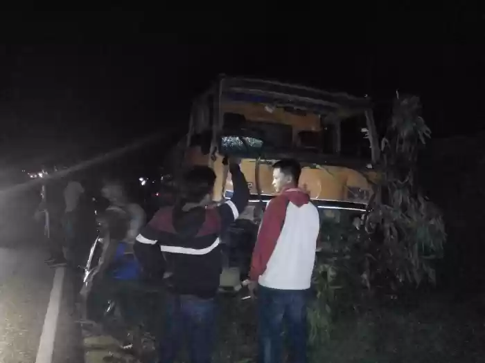 Tabrak Mobil Tangki, Pengendara Motor di Tapian Dolok Tewas Mengenaskan