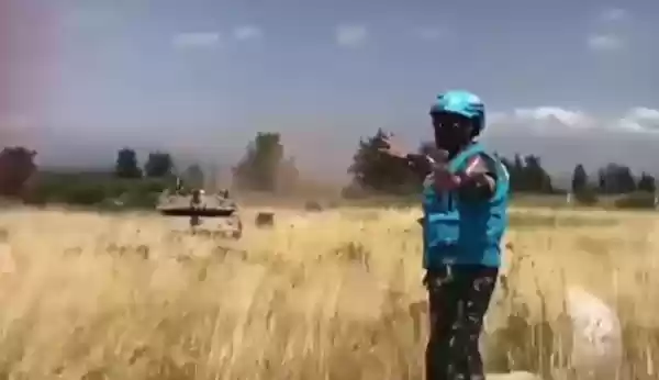 Keberanian Prajurit TNI Cegat Tank Canggih Israel di Lebanon