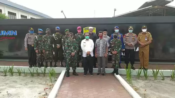 Dandim 0201/BS, Resmikan Taman Makam Pahlawan (TMP) Belawan