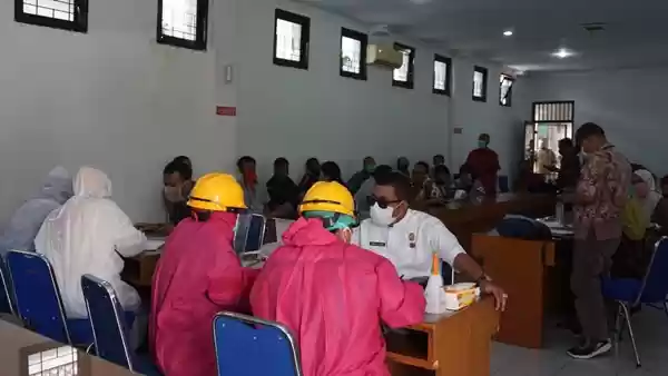 200 Pegawai PD Pasar Kota Medan Ikuti Rapid Test, 1 Reaktif