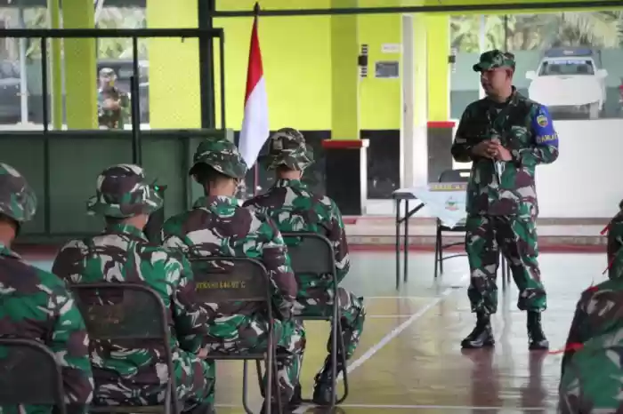 Brigif 7/RR selenggarakan Binbak Kodam I/BB TA. 2020