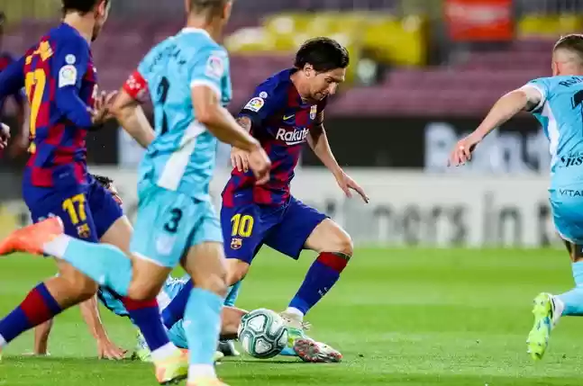 Laga Barcelona vs Leganes, Messi Cetak Gol Ke-56 di La Liga Spanyol