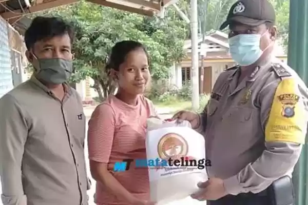Polsek Prapat Janji Bagikan Sembako di Masa Pandemi untuk Warga Kurang Mampu
