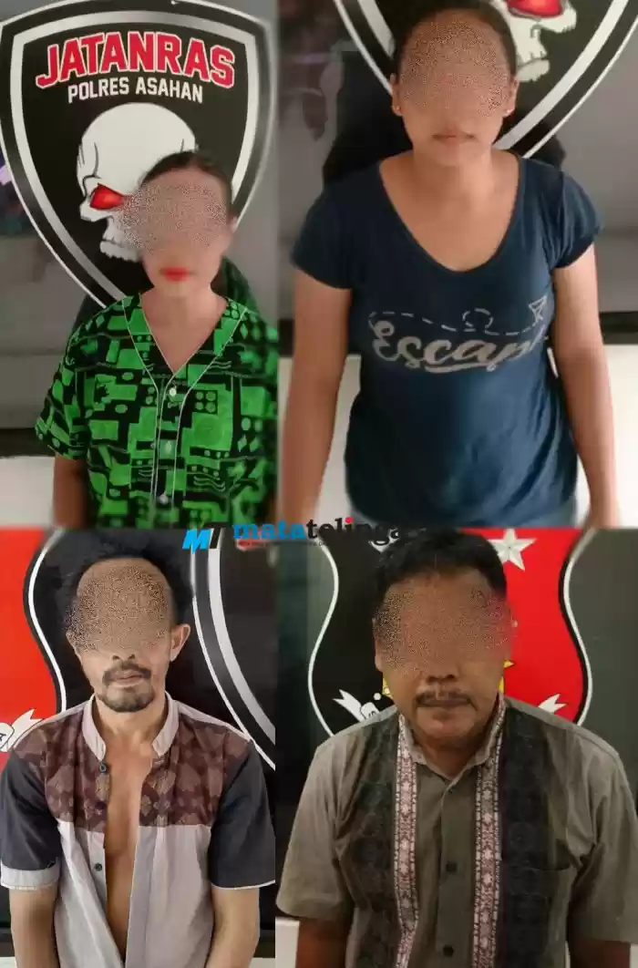 Dalam Sehari Jatanras Polres Asahan Ciduk Empat Tersangka Judi Togel 