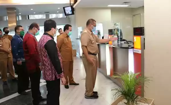 Akhyar Kunjungi Bank BNI Kantor Wilayah I Medan