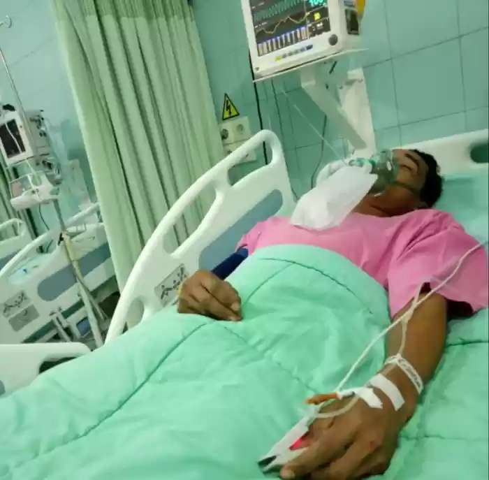 Pembuluh Darah Pecah, Buruh Bangunan Butuh Bantuan Dana