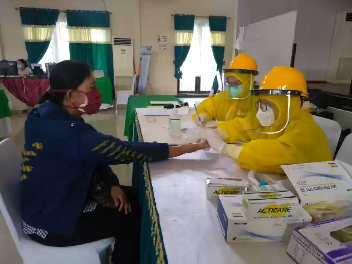 3.925 ASN di Kota Medan yang Jalani Rapid Test dan Swab, 78 Reaktif dan 75 Orang Positif Covid-19 