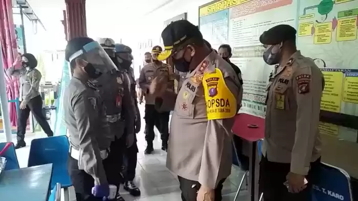 Penerapan New Normal di Polres Jajaran, Kapoldasu: Pelayanan Harus Produktif