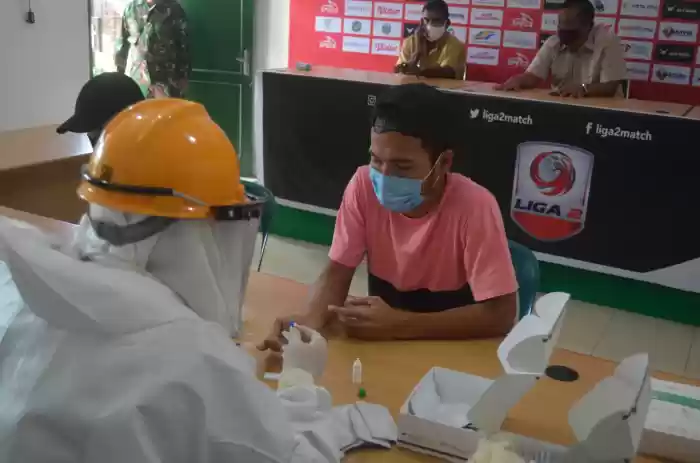 Jalani Rapid Test Tahap I, Para Pemain Siap Mulai Berlatih di Tengan Pandemi Corona