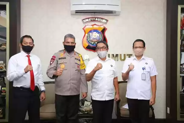 Bertemu dengan BNN, Kapoldasu: Tindak Tegas Bandar Narkoba