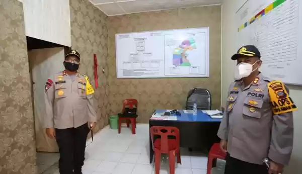 Kapolda Sumut Tinjau Mapolsek Hamparan Perak